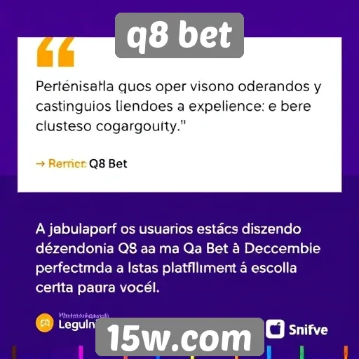Opiniões dos usuários sobre a experiência na q8 bet